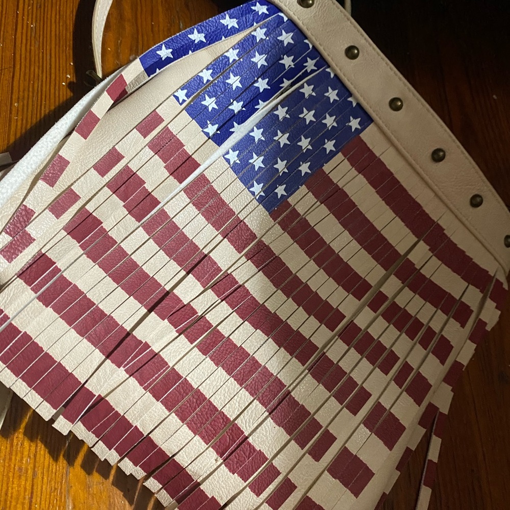 American flag purse
